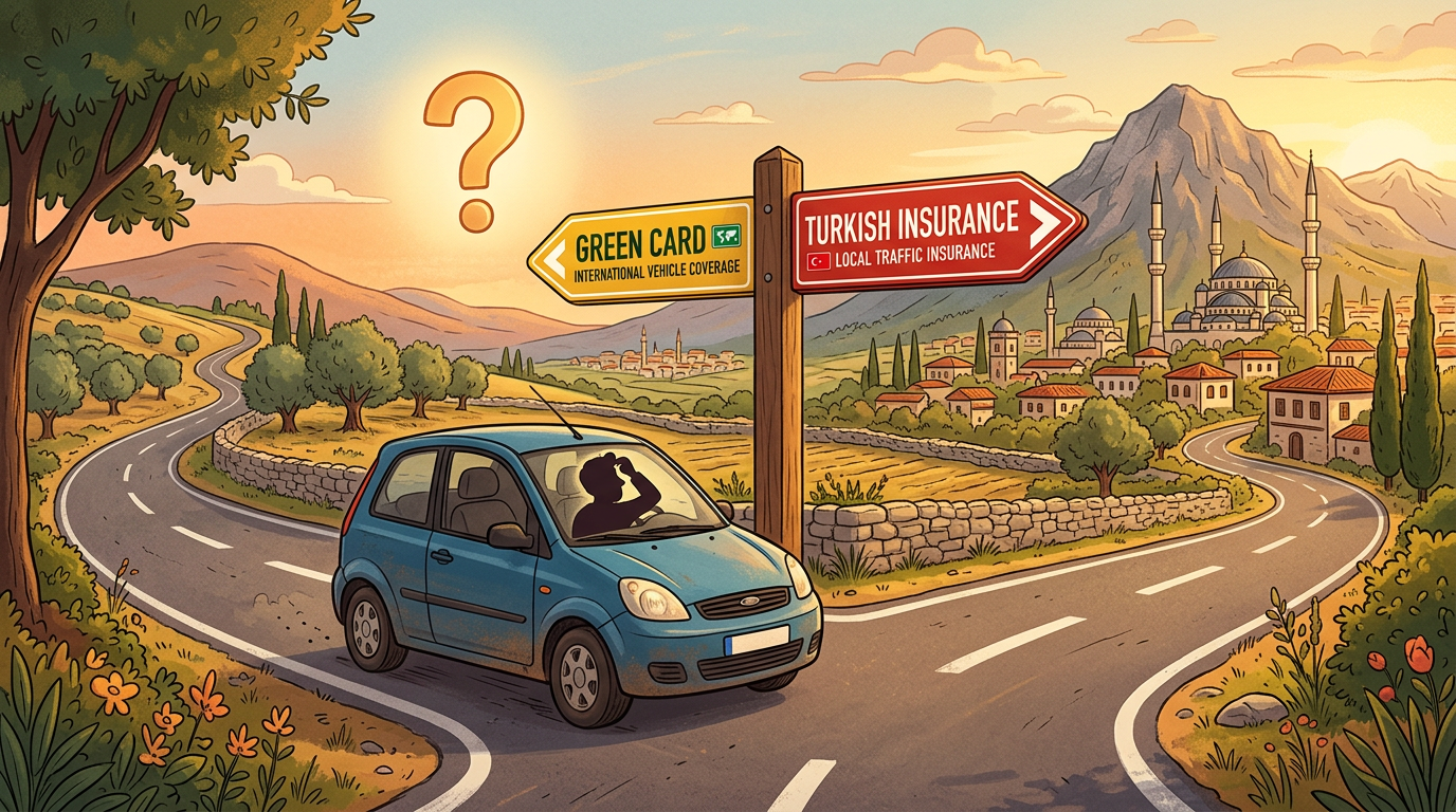 Зелёная карта с кодом TR — проверка покрытия Турции